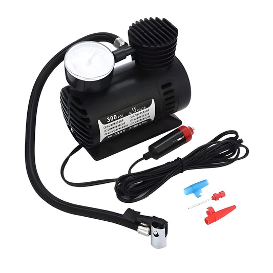 Portable Mini Air Pump for Car, Bike & Bicycle | Fast Air Inflation / Compressor (250 PSI)