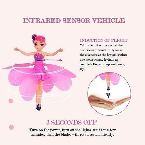 Magic Flying Fairy Princess – Touch-Free Hover Doll