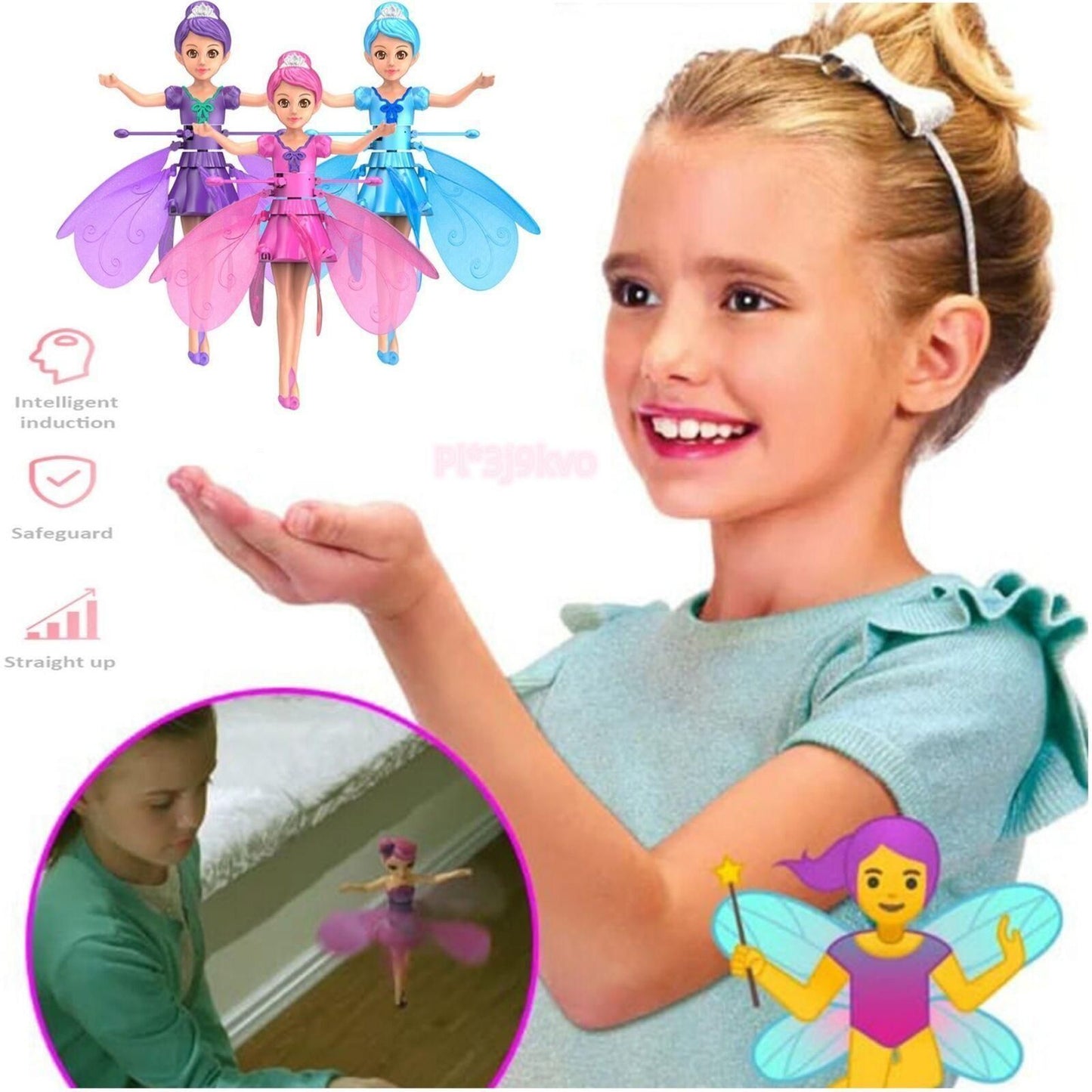 Magic Flying Fairy Princess – Touch-Free Hover Doll